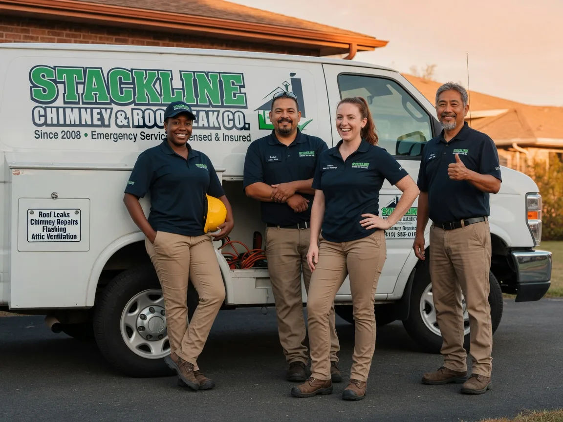 Chimney flashing repair company in Sharon, VT